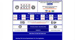 Desktop Screenshot of lathe-chucks.com